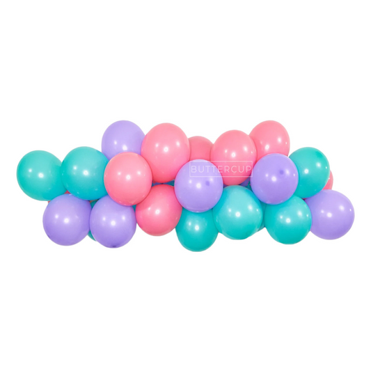 Rose Pink & Lavender Balloon Garland Kit