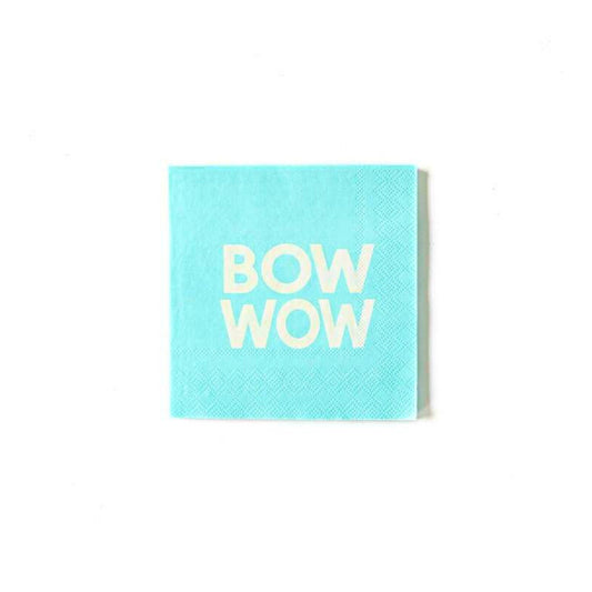 Pack of 25 Bow Wow Puppy Party Dessert Napkins