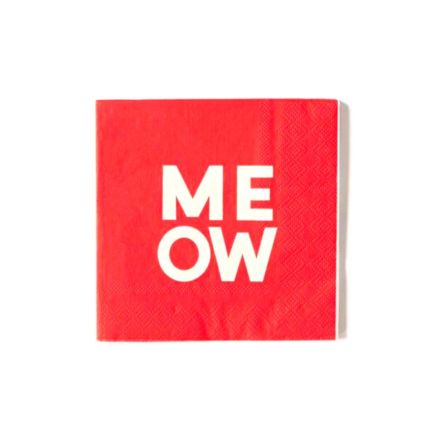 Pack of 25 Cute Kitty Cat Meow Paper Party Napkins