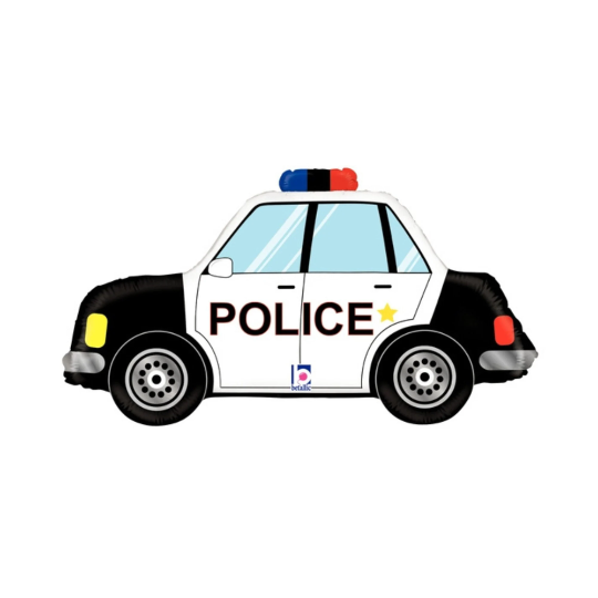 Police Car Foil Balloon