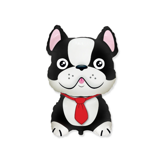 Jumbo French Bulldog Dog Foil Balloon