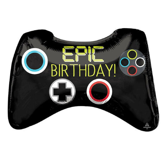 Game Controller Foil Birthday Balloon