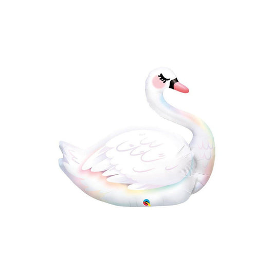 White Swan Foil Balloon