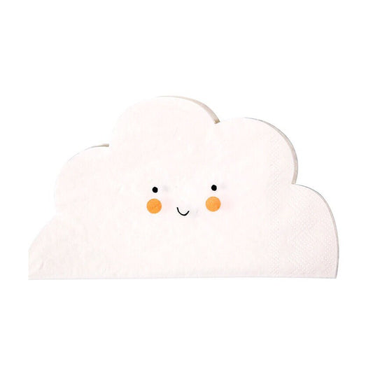 Pack of 20 Cute Cloud Paper Napkins
