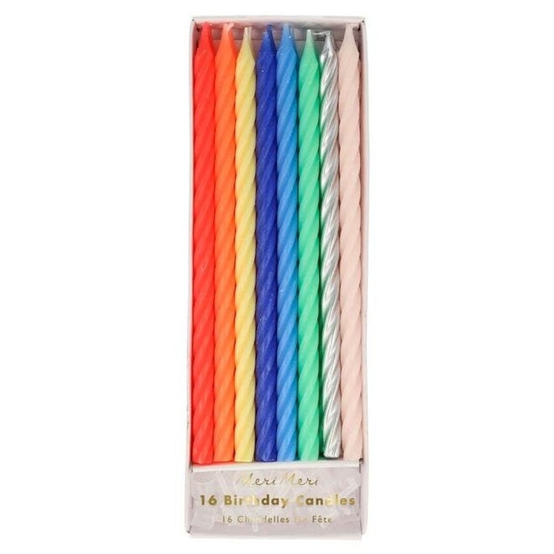 Tall Rainbow Cake Candles
