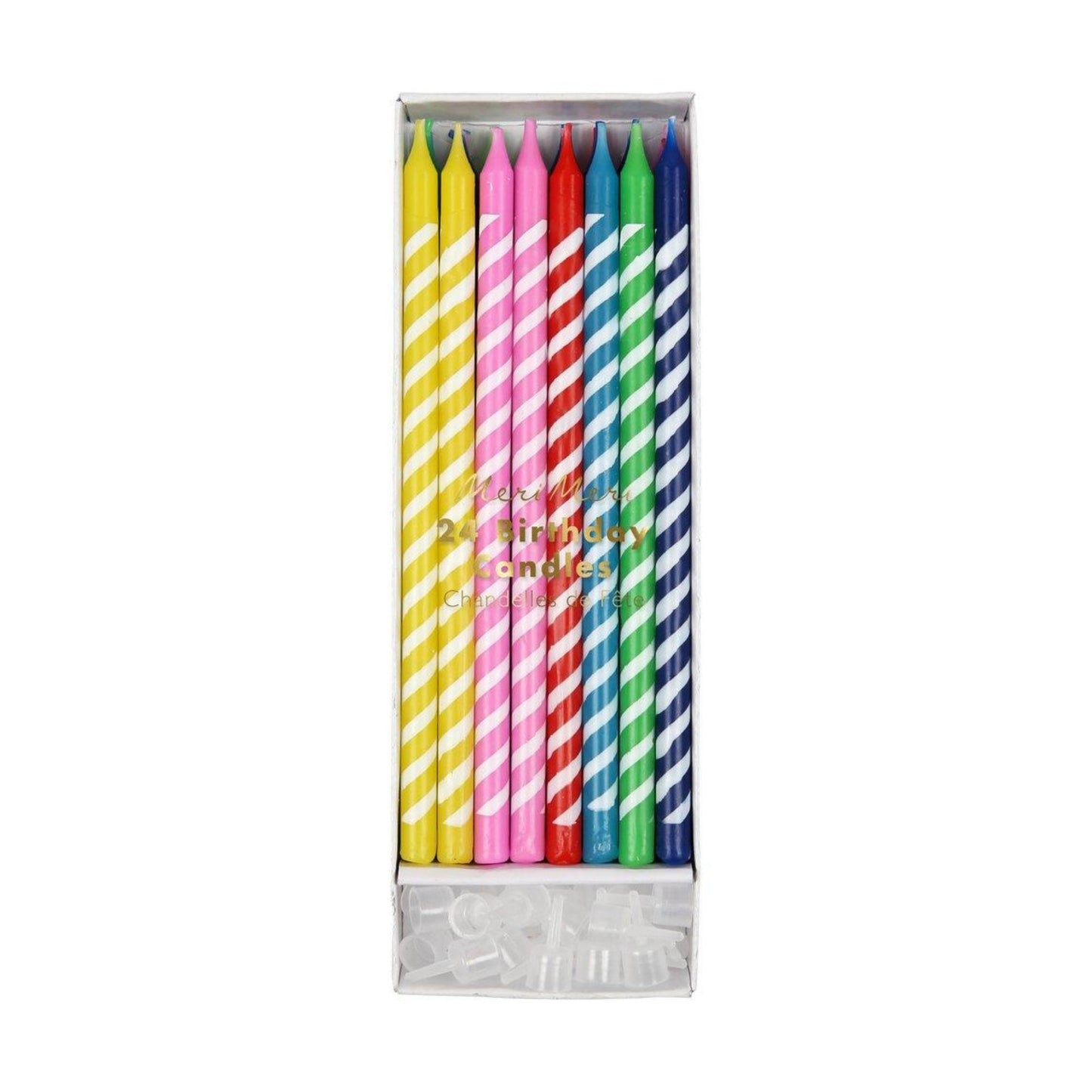 Modern Rainbow Tall Candles
