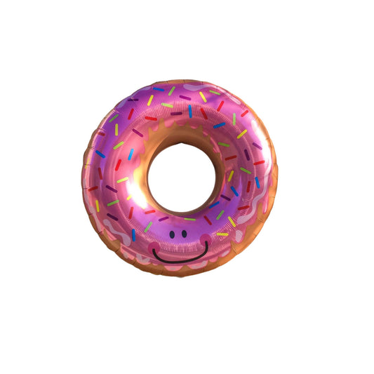 Pink Doughnut Foil Balloon