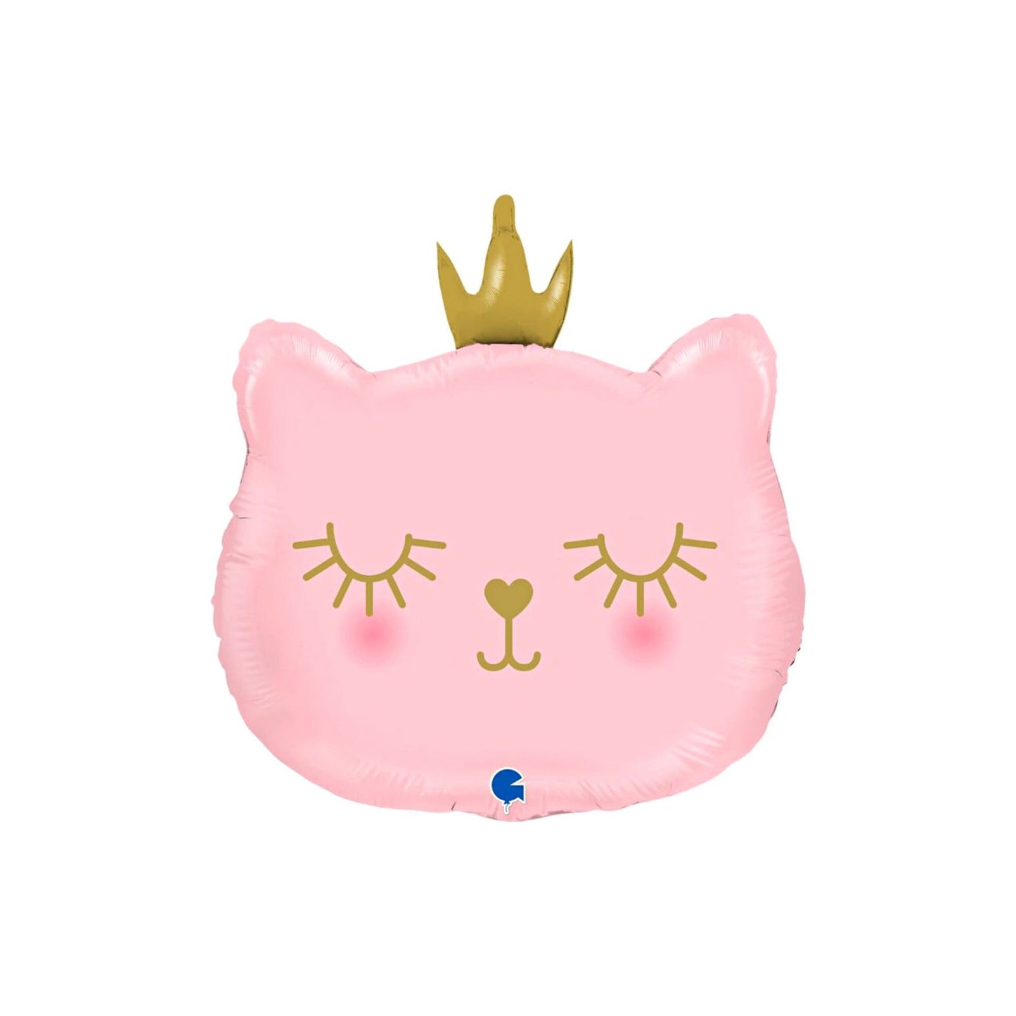 Pink Cat Princess Foil Balloon