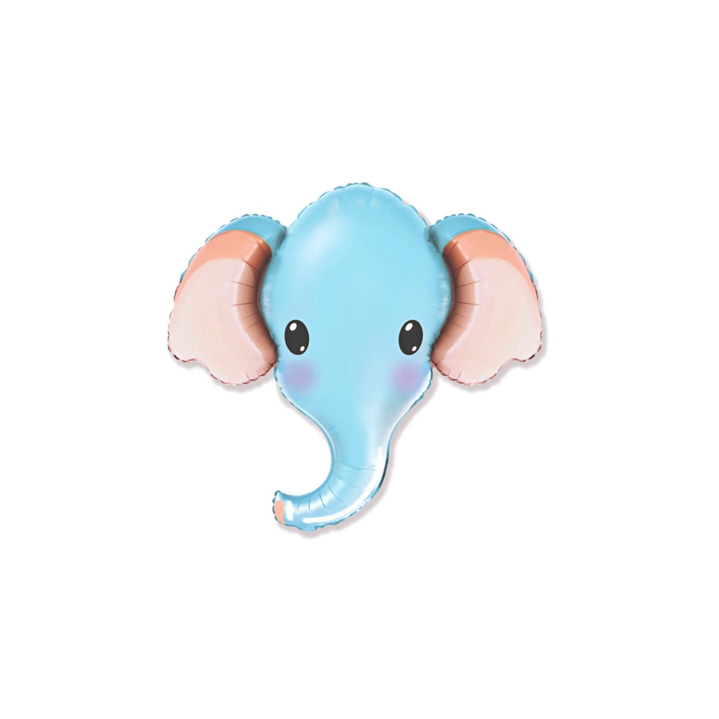 Blue Elephant Foil Balloon