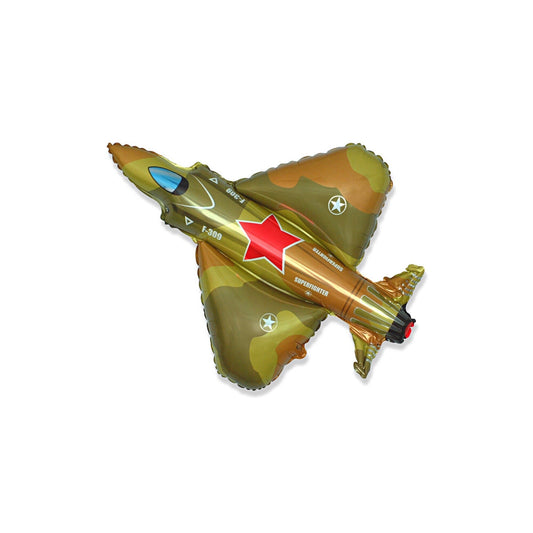 Military Jet Fighter Foil Balloon