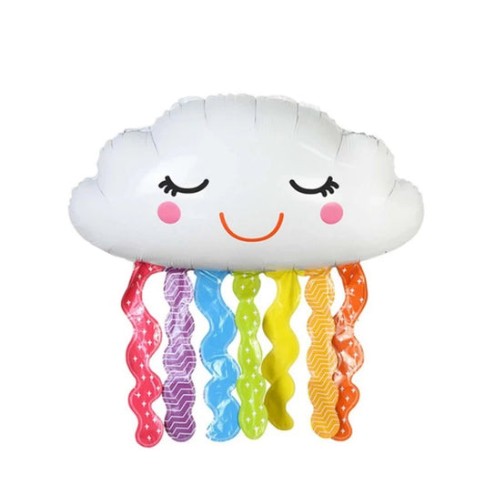 Rainbow Cloud Foil Balloon