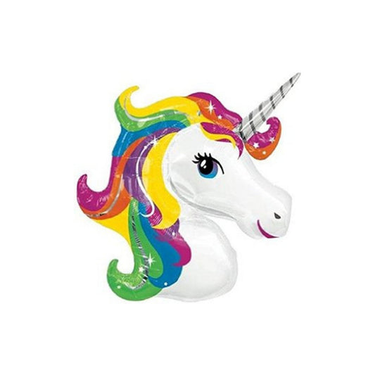 Rainbow Unicorn Foil Balloon