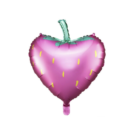 Pink Strawberry Foil Balloon