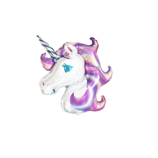 Foil Unicorn Head Balloon