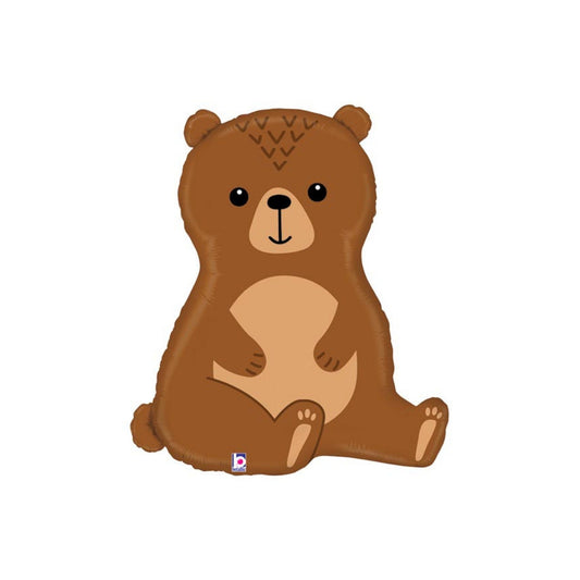 Foil Brown Bear Balloon