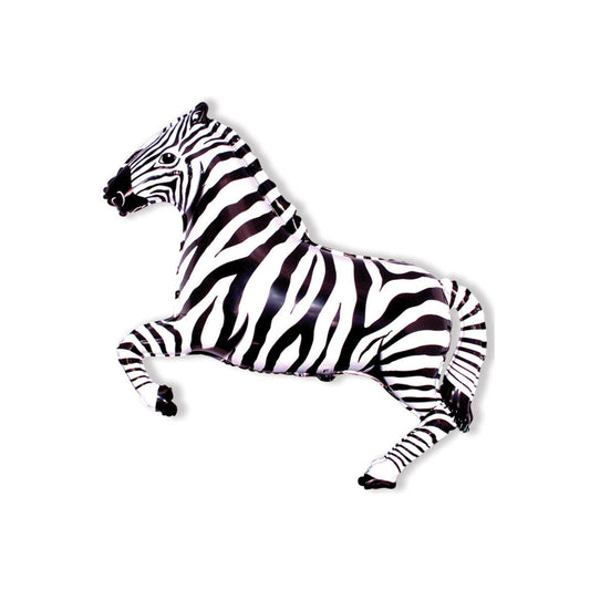 Zebra Foil Safari Balloon
