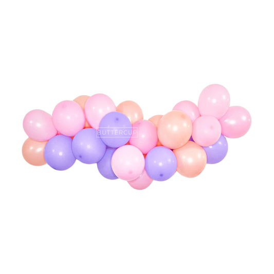 Coral & Pink Balloon Garland Kit