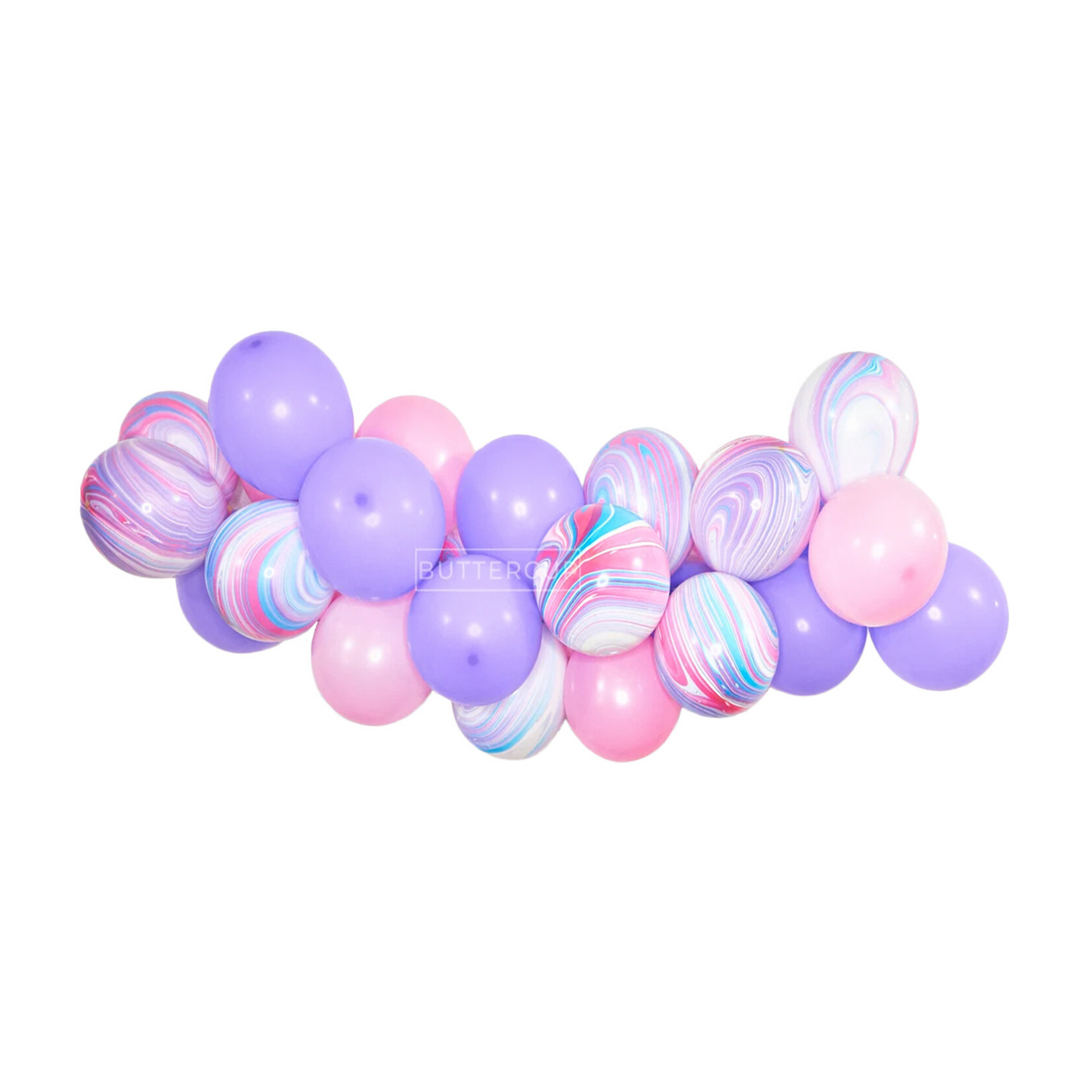 Pink Marble DIY Balloon Garland Kit