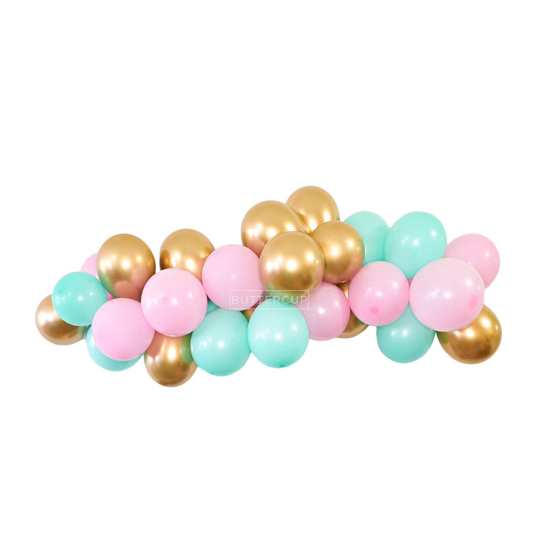 Pink, Mint & Gold DIY Balloon Garland Kit
