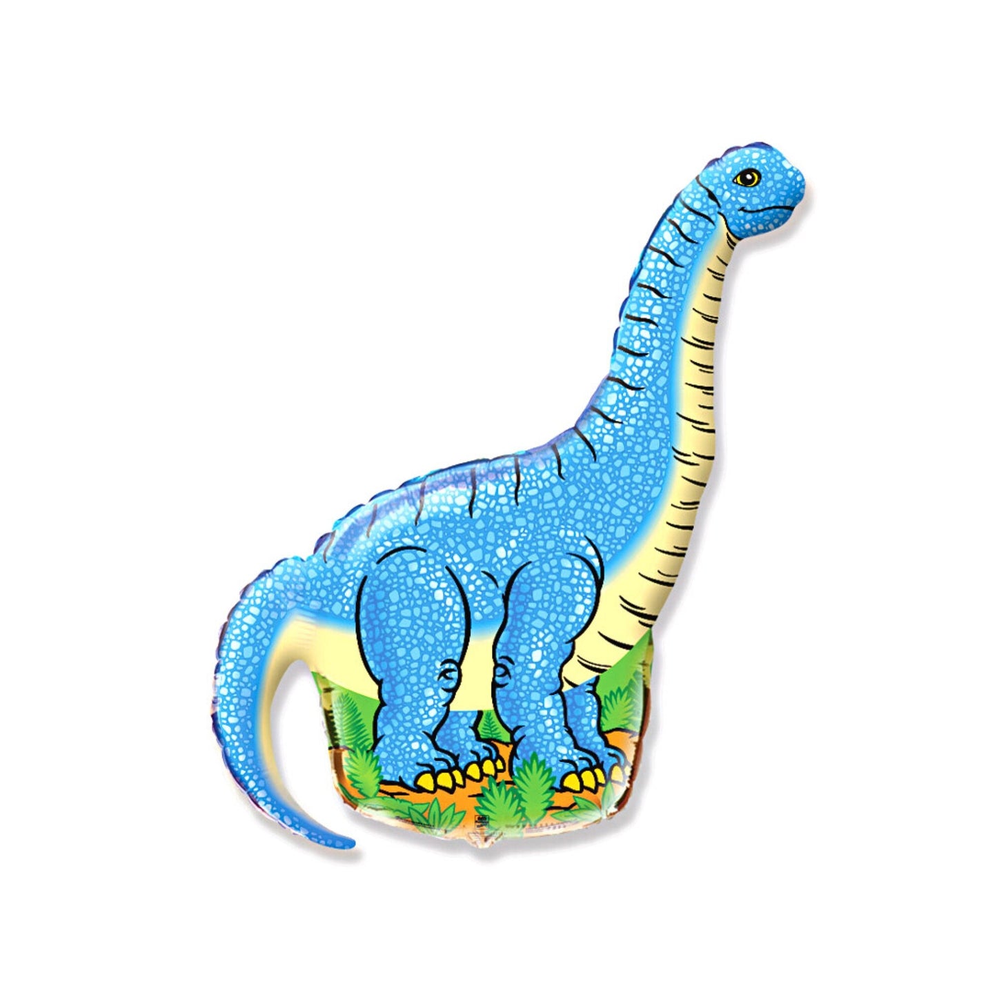 Brontosaurus Dinosaur Foil Balloon