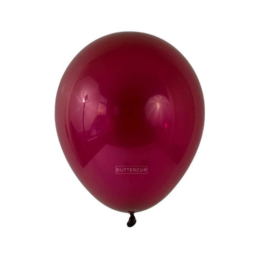 11" Burgundy Latex Balloons