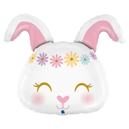 Boho Bunny Rabbit Balloon