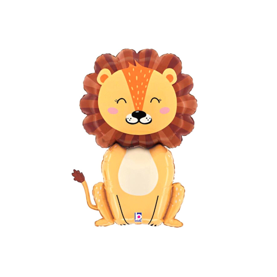 32" Safari Party Lion Balloon