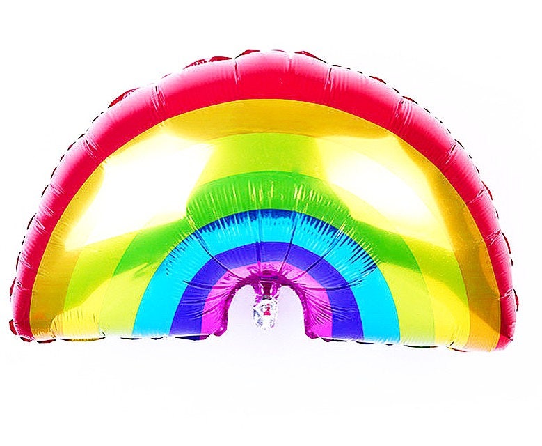 Foil Rainbow Balloon