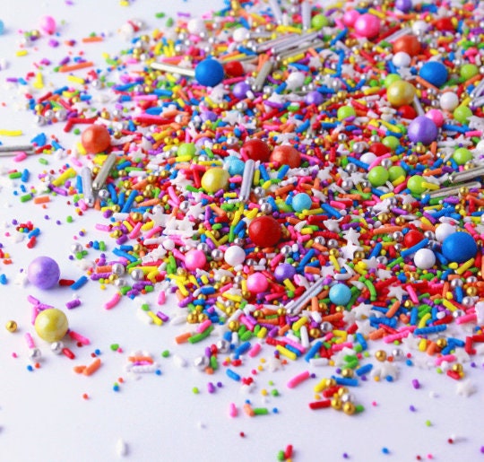 Bright Rainbow Sprinkles