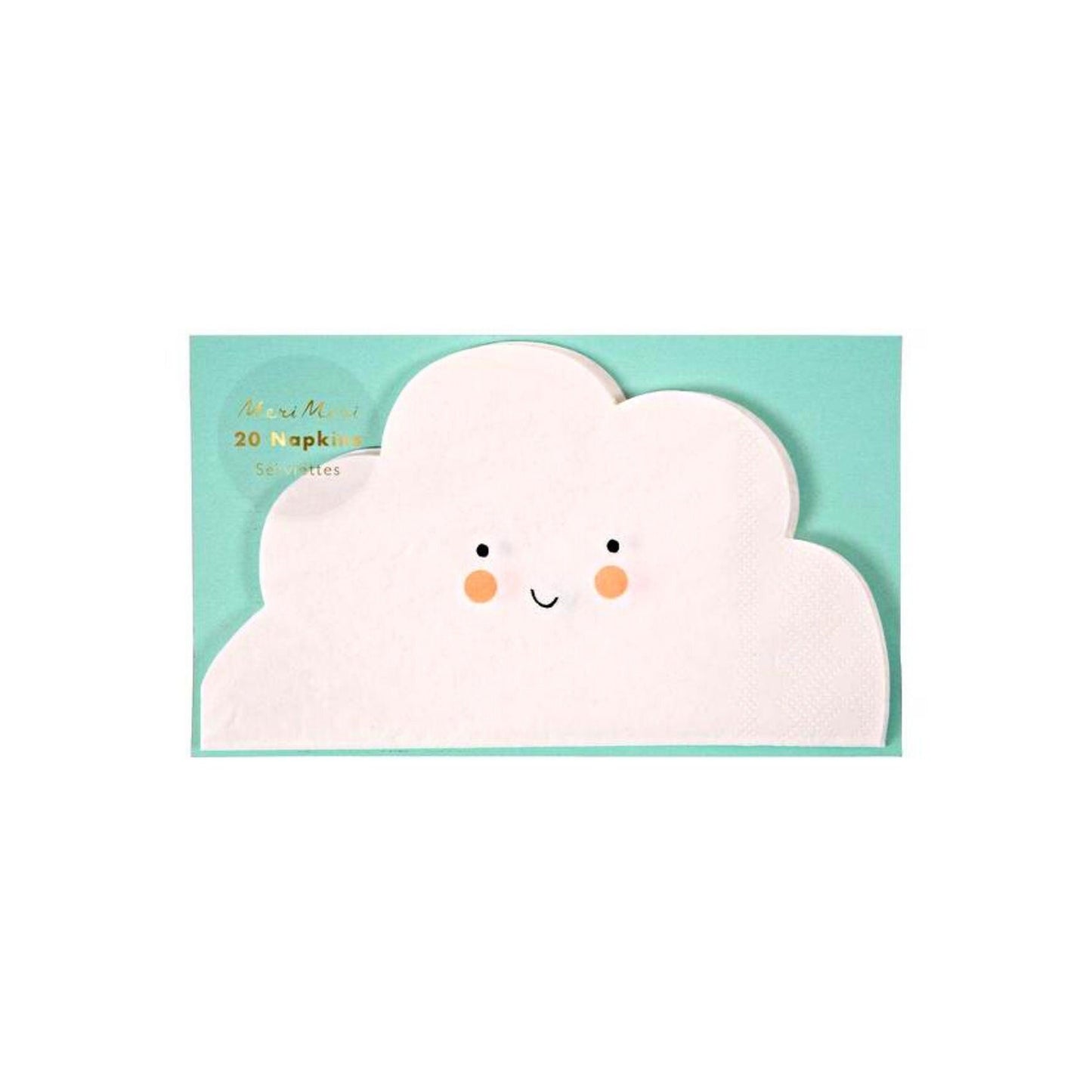 Pack of 20 Cute Cloud Paper Napkins