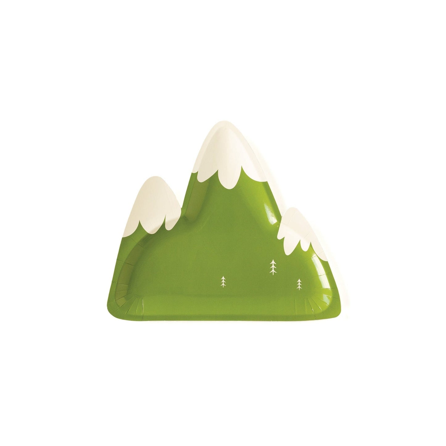 Mountain Shaped Paper Plates