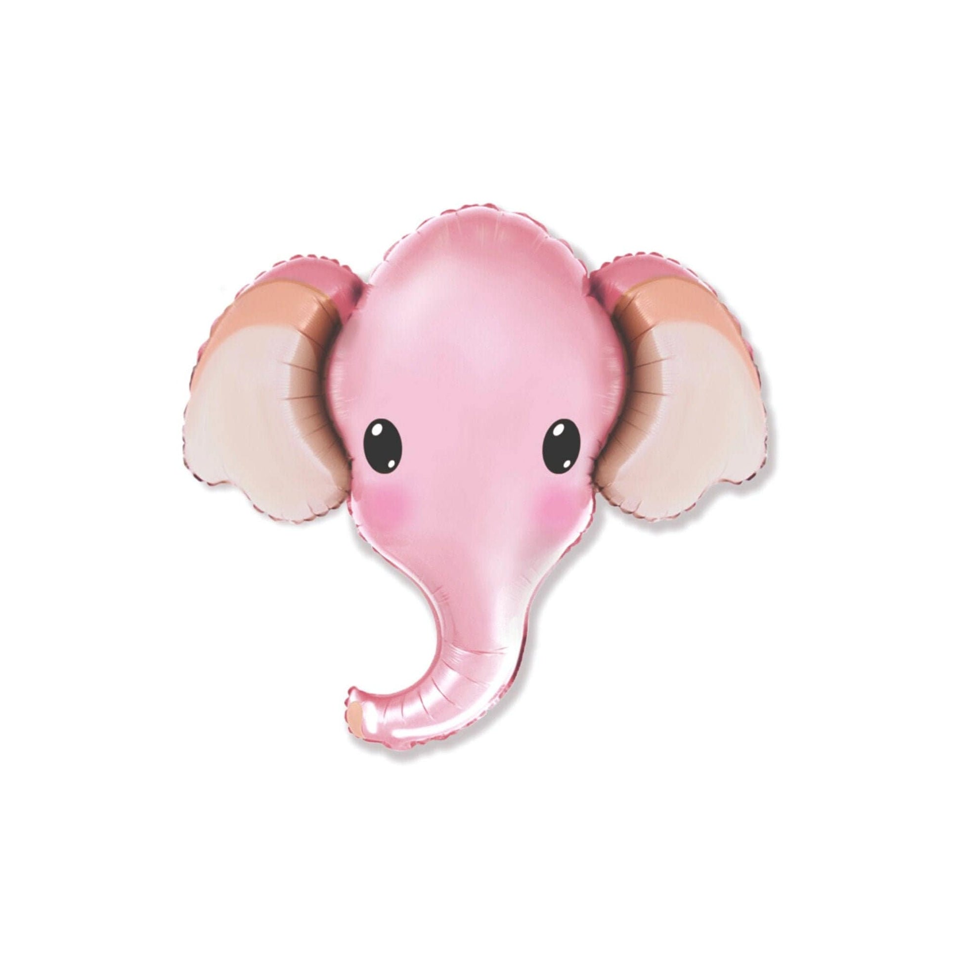 Pink Elephant Foil Balloon