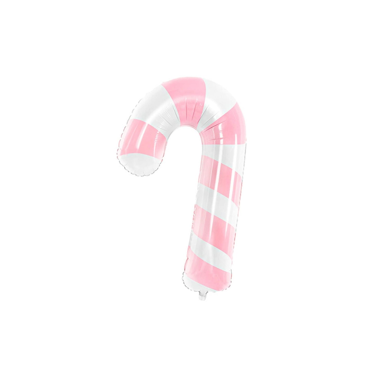 Pink Candy Cane Foil Balloon