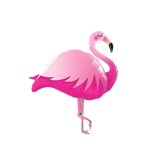 Foil Pink Flamingo Balloon