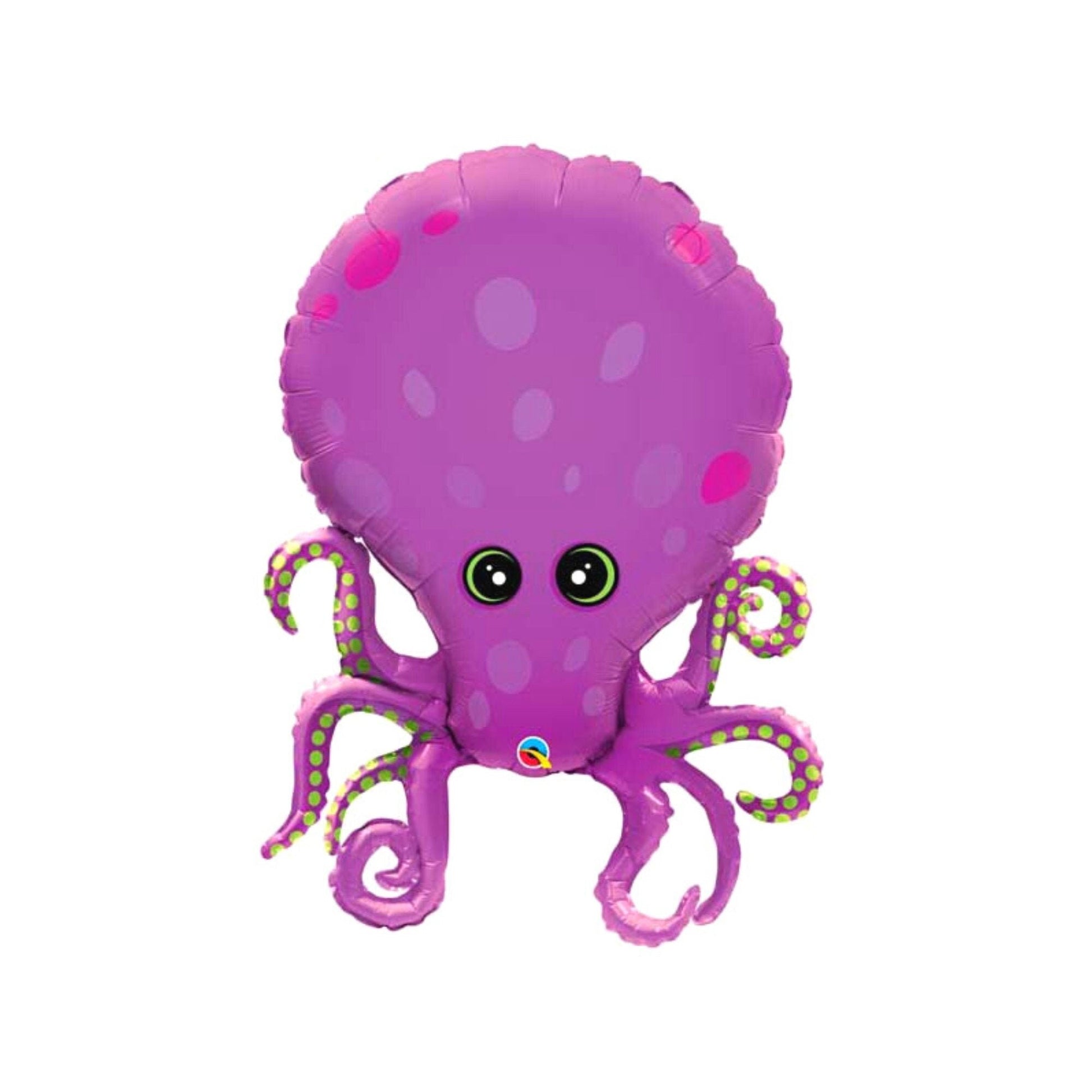 Purple Octopus Foil Balloon