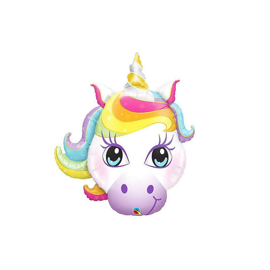 Rainbow Unicorn Foil Balloon